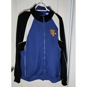 Pro Standard NBA New York Knicks Pro Team Royal Blue Track Jacket SZ XL